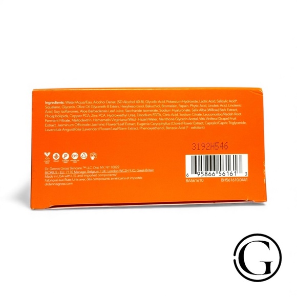 Dr Dennis Gross Alpha Beta Exfoliating Body Treatment 8 Textured Towels NIB - Picture 5 of 5